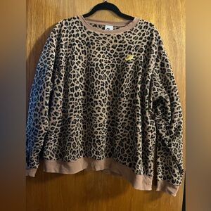 Nike Leopard Print Sweatshirt